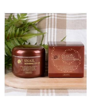 Jigott The cream restores for the face with mucin snails 100 ml - Buy Online on GoSupps.com