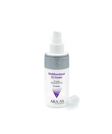 ARAVIA CC-cream protective SPF-20 Vanilla 01 - Buy Online on GoSupps.com