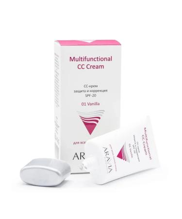 ARAVIA SS-cream protective SPF-20 Vanilla 01 - Buy Online on GoSupps.com