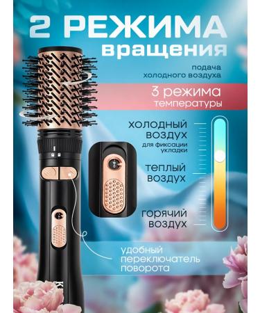 King Professional Feng brush Stayler for hair with rotation Professional - Buy Online on GoSupps.com