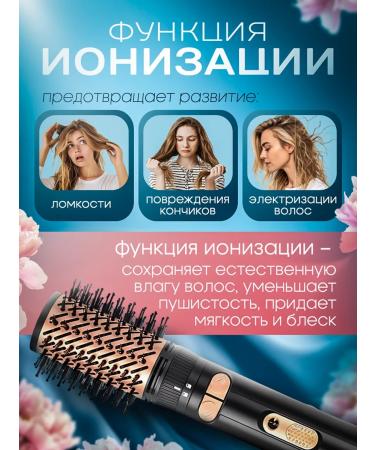 King Professional Feng brush Stayler for hair with rotation Professional - Buy Online on GoSupps.com