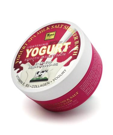 Yoko Salt scrub with milk and yogurt 380 g - Buy Online on GoSupps.com