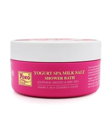 Yoko Salt scrub with milk and yogurt 380 g - Buy Online on GoSupps.com