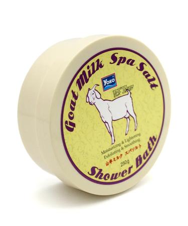 Yoko Salt body scrub with goat milk 250 g - Buy Online on GoSupps.com