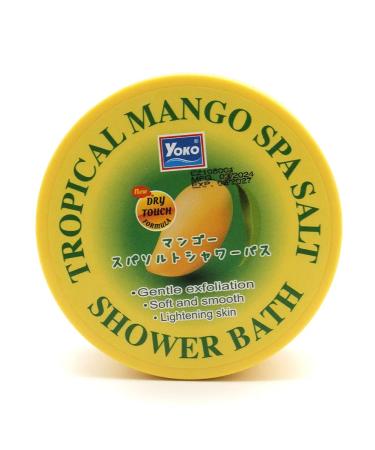 Yoko Salt body scrub with mangoes 240 g - Buy Online on GoSupps.com