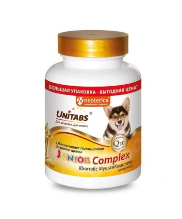 UNITABS JuniorComplex Vitamins C B9 for puppies 200Tab