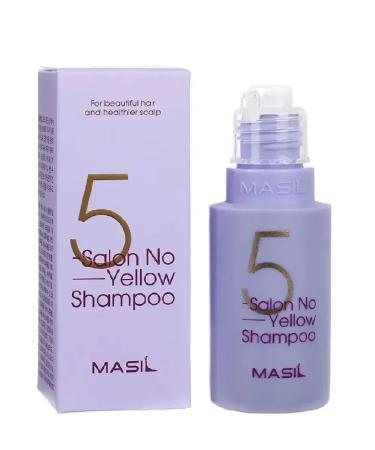 MASIL Professional shampoo against yellowness of hair 50 ml