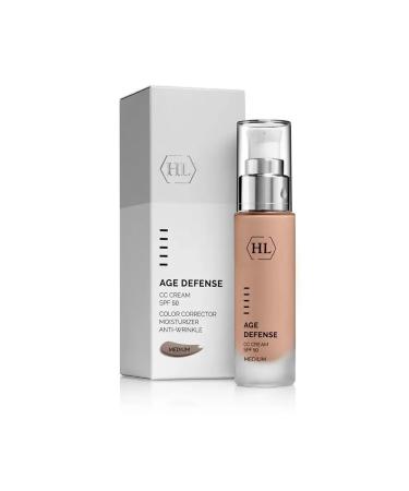 Holy Land Cream adjusting SPF 50 Cream Medium Age Defense CC 50 ml - Buy Online on GoSupps.com