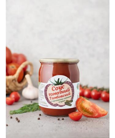 MCONS Tomatny Tambov sauce with pieces of cucumber 6 pcs. 500 g - Buy Online on GoSupps.com