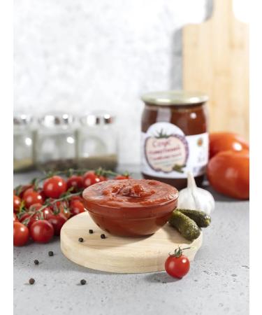 MCONS Tomatny Tambov sauce with pieces of cucumber 6 pcs. 500 g - Buy Online on GoSupps.com