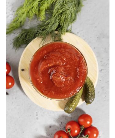 MCONS Tomatny Tambov sauce with pieces of cucumber 6 pcs. 500 g - Buy Online on GoSupps.com