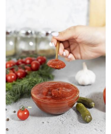 MCONS Tomatny Tambov sauce with pieces of cucumber 6 pcs. 500 g - Buy Online on GoSupps.com