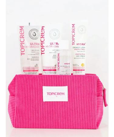TOPICREM Set of daily cream 40 ml + micellar water 40 ml + gel - Buy Online on GoSupps.com