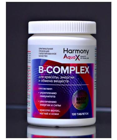 HarmonyAquaX B vitamins in the complex - Buy Online on GoSupps.com