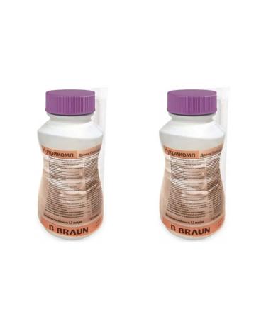 NUTRICOMP Drink plus mixture liquid d Ent Chocolate 200ml 2 pcs
