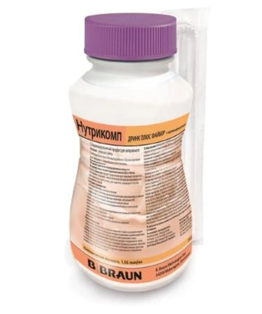 NUTRICOMP Drink plus Fayber mixture liquid d nt per 200ml 2 pcs - Buy Online on GoSupps.com