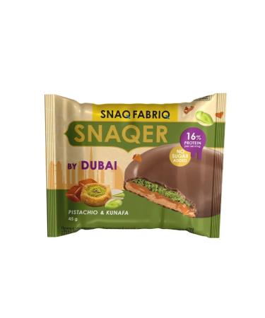 Snaq Fabriq SNAQER by Dubai cookies with pistachio paste 45 gr 10 pcs - Buy Online on GoSupps.com