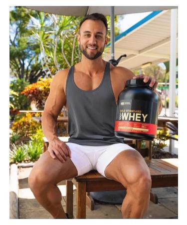 Optimum Nutrition Protein Gold Standard 100% Whey 2270 g - double chocolate - Buy Online on GoSupps.com