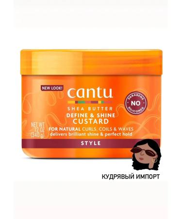 Cantu Hair oil custard cream to give shine
