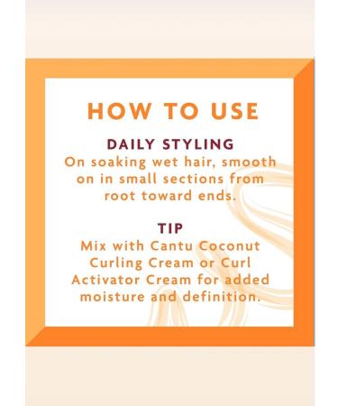 Cantu Hair oil custard cream to give shine - Buy Online on GoSupps.com