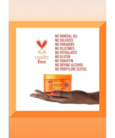 Cantu Hair oil custard cream to give shine - Buy Online on GoSupps.com
