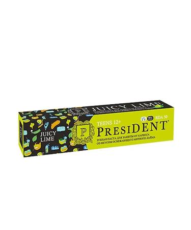 PRESIDENT Paste Paste Baby with 12 years old Juicy Lime 50 RDA - Buy Online on GoSupps.com