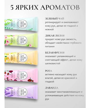 Beauty fashion z Rejuvenating set of hand creams Nourishing 5 pcs - Buy Online on GoSupps.com