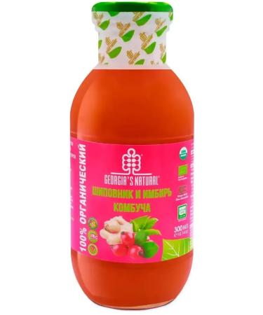 GEORGIA'S NATURAL Combuchery from rose hips and ginger 300ml