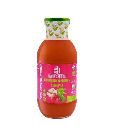 GEORGIA'S NATURAL Combuchery from rose hips and ginger 300ml - Buy Online on GoSupps.com