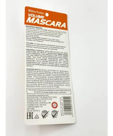 Tissuespam Mascara for eyelashes with volume and false eyelash effect - Buy Online on GoSupps.com