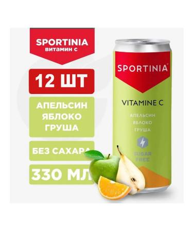 SPORTINIA Vitamin C orange blocker ZhB 0.33l.*12pcs