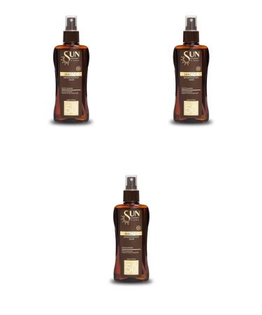KRASSA Sun Expert oil for safe tanning SPF50 180ml 3 pcs