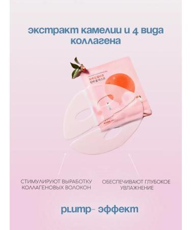 round lab A set of hydrogel masks with camellia extract 4pcs - Buy Online on GoSupps.com