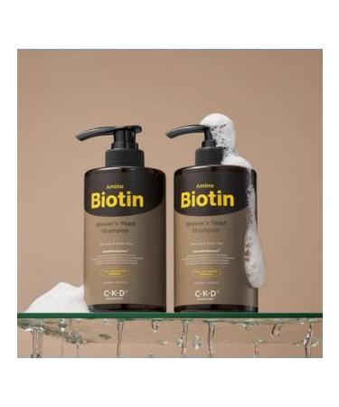 CKD Aminobiotin shampoo and beer yeast 200 ml - Buy Online on GoSupps.com