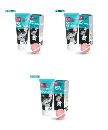 SPLAT Fravid Junior Toothpaste Babble Dig 6-11let 55ml 3 pcs