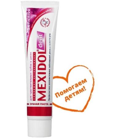 MEXIDOL DENT Sensitive toothpaste 100g 2 pcs - Buy Online on GoSupps.com