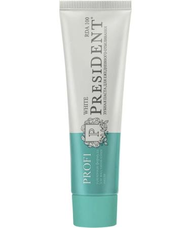 President Profi toothpaste White 50ml 3 pcs - Buy Online on GoSupps.com
