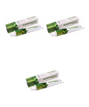 Aasha Herbals Toothpaste of laurel and mint Aathadent 100g 3 pcs
