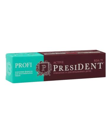 President Profi Toothpaste Active 50ml 3 pcs - Buy Online on GoSupps.com