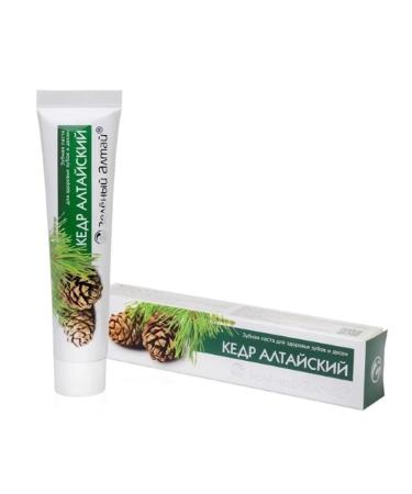 Green Altai Toothpaste Altai Cedar 75g 3 pcs - Buy Online on GoSupps.com