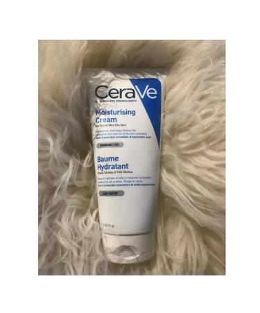CeraVe Moisturizer cream for face and body with ceramides 177 ml - Buy Online on GoSupps.com