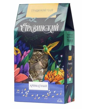 Herbs of the Crimean Mountains Herbal -fragrant Stravinsky tea in pyramids 20 pcs