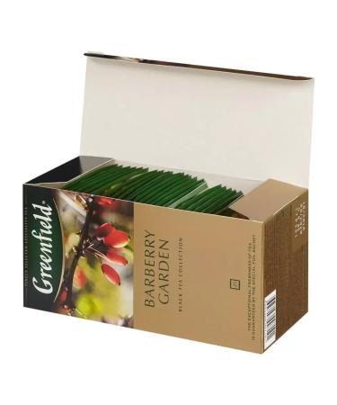 Greenfield Tea Barberry Garden 25 bags - Buy Online on GoSupps.com