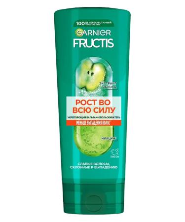 Garnier Fructis Growth in full force of shampoo 700ml balsam 387ml cream 400ml - Buy Online on GoSupps.com