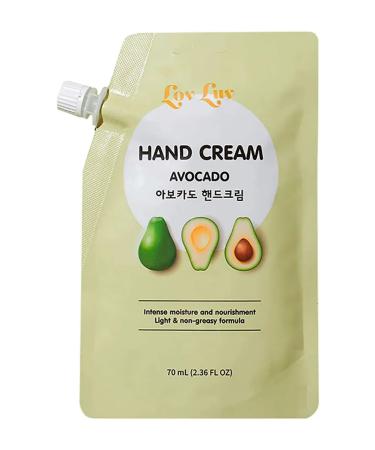 LovLuv Nutrient hand cream with avocado extract 70ml