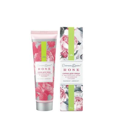 Manufactory House of Nature Face scrub pilling effect with rose extract