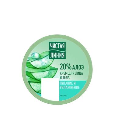 Clean line Face and body cream Nutrition and moisturizing - Buy Online on GoSupps.com