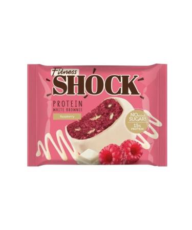 FitnessShock Biscuit glazed brownie Assorted 50 g 10 pcs - Buy Online on GoSupps.com