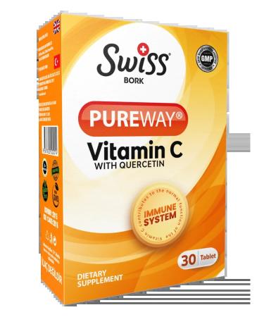 Swiss bork SwissBork Vitamin C in the form of PureWay-C - Buy Online on GoSupps.com