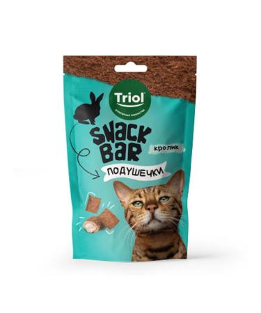 Triol Mini-podshechki d cats with rabbit filling 30g 5 pcs - Buy Online on GoSupps.com